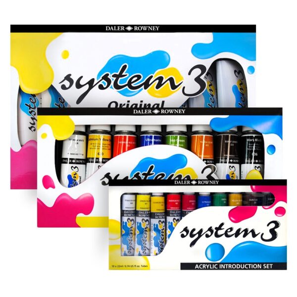 Daler Rowney : System 3 Acrylic Sets
