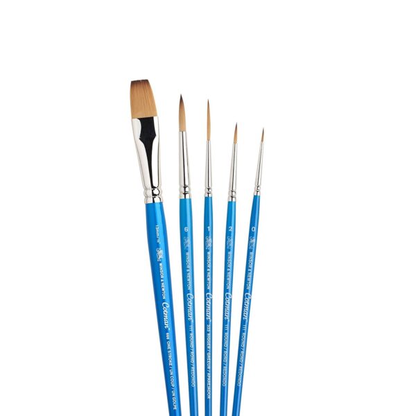 Winsor & Newton Cotman Brush Set (5 Brushes) Version 2
