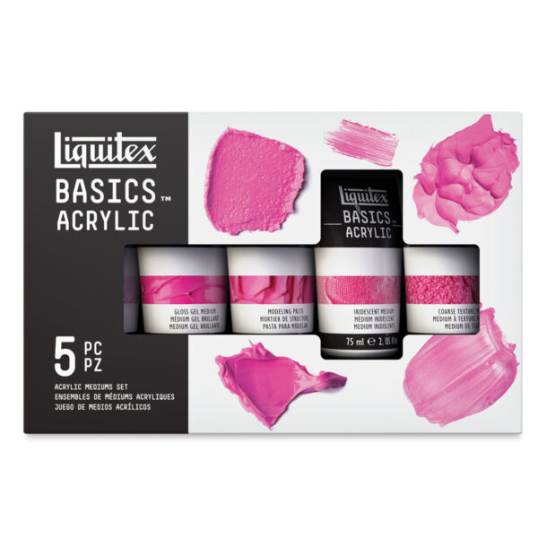 Liquitex Basics Acrylic Mediums Starter Set