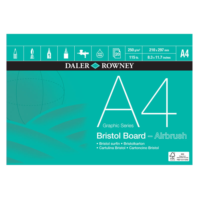 Daler Rowney Bristol Board Pad - Image 2